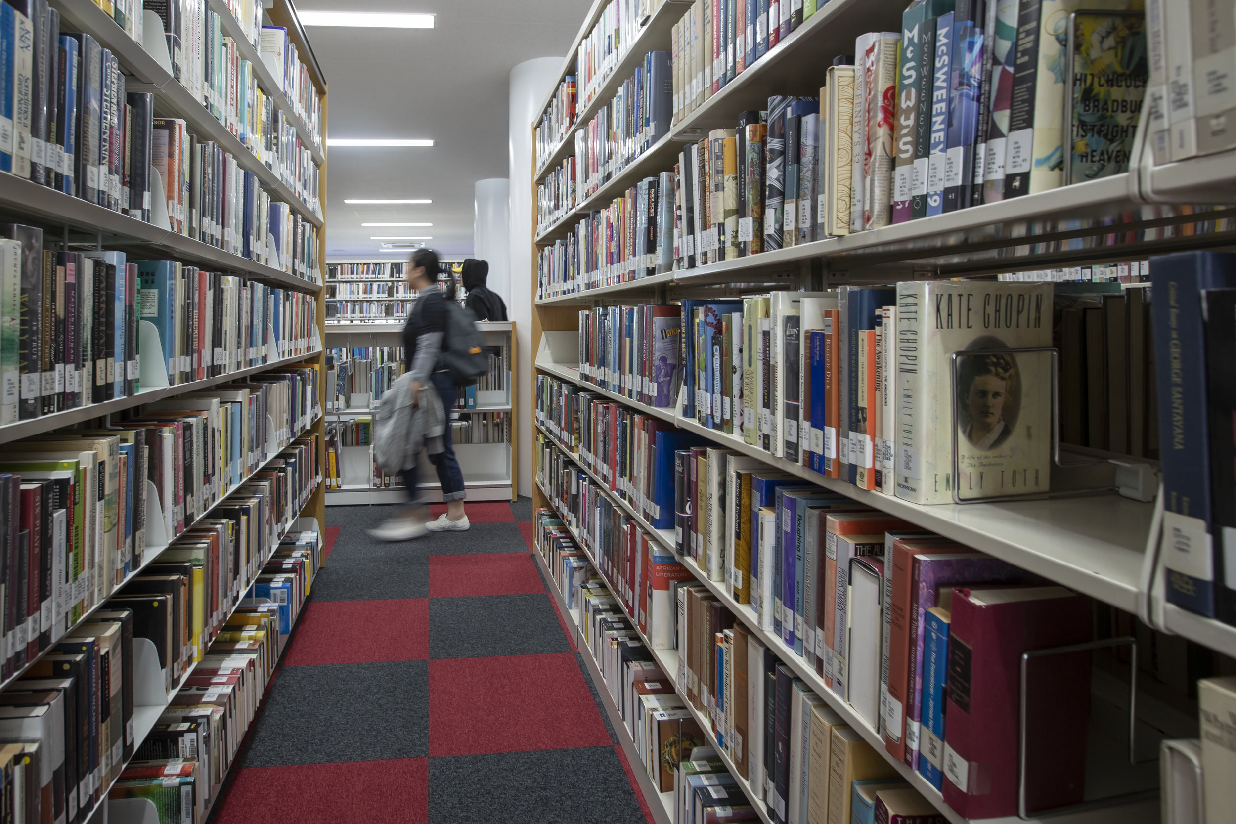 Inside one of Temple Japan campus libraries.