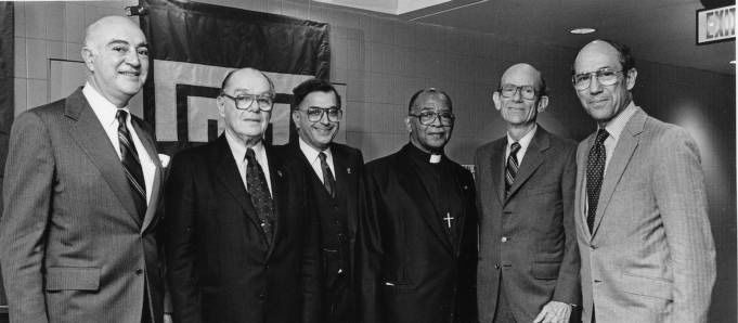 Rock, Milton, Shrager, Isadore, Liacouras, Peter J., Nichols, Henry, Rev., Haas, John C., Fox, Richard J.