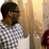 Counselor advising a student.