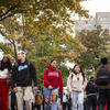 Students walking on Main Campus