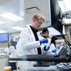 Students in a lab